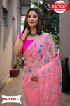 Chiffon Embroidered Floral Saree