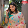 Chiffon Embroidered Floral Saree