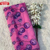 Lavender Organza Handwork Saree