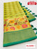 Light Green Ikkat Weaving Soft Silk Saree