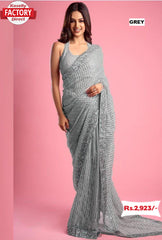 Miss Universe Designer Partywear Saree
