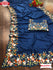Royal Blue Vichitra Silk Embroidered Saree