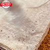 White Chikankari Work Organza Saree