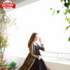 Black Partywear Gown With Long Koti Set