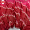 Hot Pink And Red Glitter Sequins Padding Saree