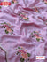 Pink Chinnon Silk Embroidered Saree