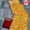 Yellow Dola Silk Saree With Meenakari Zaal Weaving
