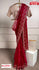 Red Tabby Organza Embroidered Saree