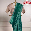 Green Tabby Organza Embroidered Saree