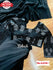 Black Crush Saree With Stitched Sequins Karachi Blouse
