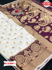 Hit Design Banarasi Silk Sarees