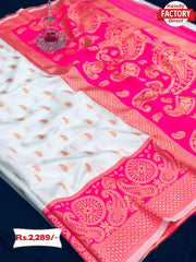 Hit Design Banarasi Silk Sarees