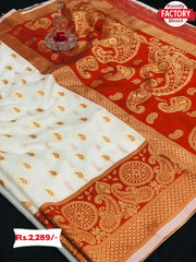 Hit Design Banarasi Silk Sarees
