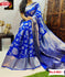 Royal Blue Banarasi Silk Saree