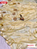 Cream Moss Chiffon Saree With Foil Embroidery