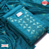 Sky Blue Embroidered Kurtha Suruwal Piece