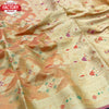 Yellow Soft Katan Silk Banarasi Saree
