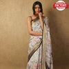 Pure Linen Digital Printed Saree