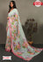 Pure Linen Digital Printed Saree
