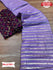Lavender Pure Viscose Georgette Rich Zari Saree