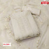 White Embroidered Kurtha Suruwal Piece