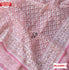 Baby Pink Organza Chikankari Work Saree