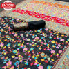 Black Kashmiri Pure Zari Weaving Silk Saree