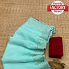 Sky Blue Yellow Zomato Chiffon Embroidered Saree