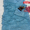Baby Blue Georgette Partywear Sequins Saree