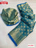 Sky Blue Pure Viscose Georgette Banarasi Rich Zari Saree