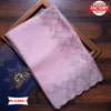 Pink Pure Organza Saree with Embroidery