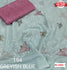 Designer Greyish Blue Saree With Sequins Work