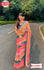 Multicolor Stripe Desginer Saree with Sequins Work