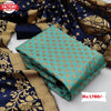 Sea Green Banarasi Silk Kurtha Suruwal Piece