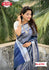 Navy Blue Silver Zari Banarasi Silk Saree