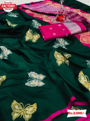 Pure Silk Butterfly Saree