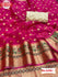 Pure Nylon Organza Banarasi Saree