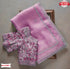Baby Pink Georgette Embroidered Partywear Saree