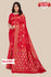 Red Dola Silk Rich Zari Saree