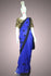 Royal Blue Georgette Saree with Fancy Thread Work