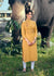 Yellow Embroidered Kurthi Top