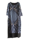 4U Olive Green Geometric Print Kurthi