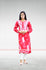 Red Chikankari Kurthi Top