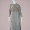 Ash Kurtha with inner gown