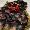 Pure Organza Digital Print Saree with Exclusive Embroidery